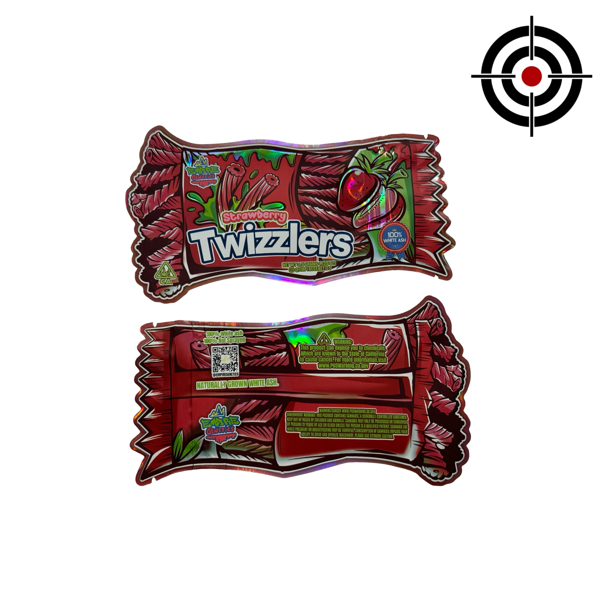 Strawberry Twisslers Mylar Bags 3.5g Empire Genetics