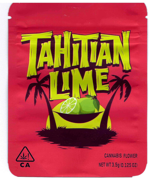 Lemonnade Mylar Bags 3.5g - Tahitian Lime