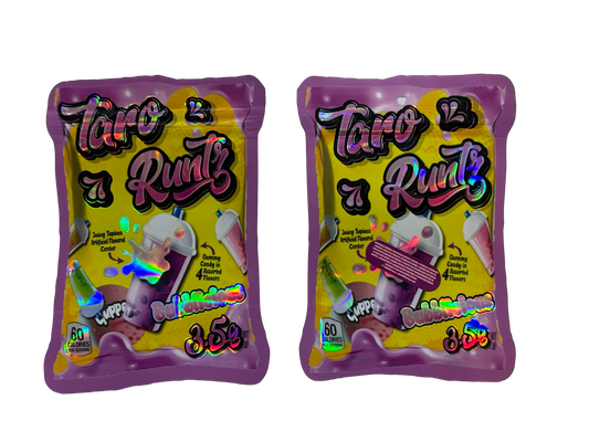 Taro Runtz Mylar Bags 3.5g