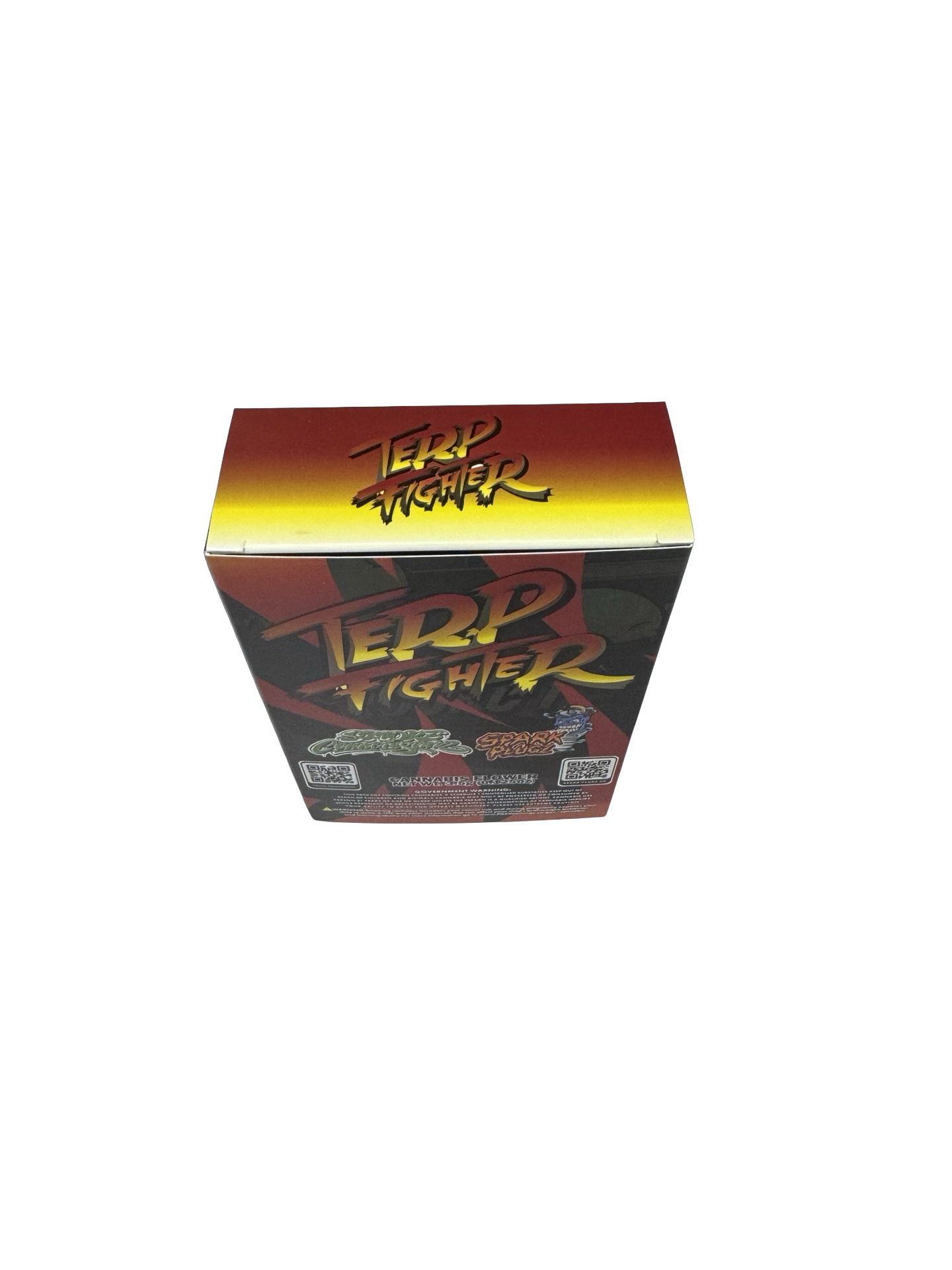 Terp Fighter 3.5g Mylar Bags & Boxes Spark Plugz