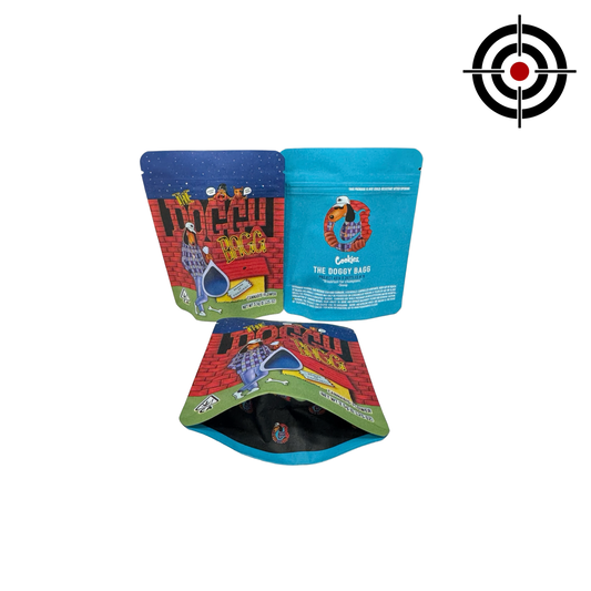 The Doggy Bagg Mylar Bags 3.5g Cookies
