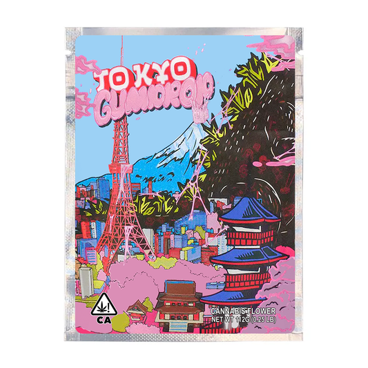 Tokyo Gumdrop 112g Mylar Bags Gooniez