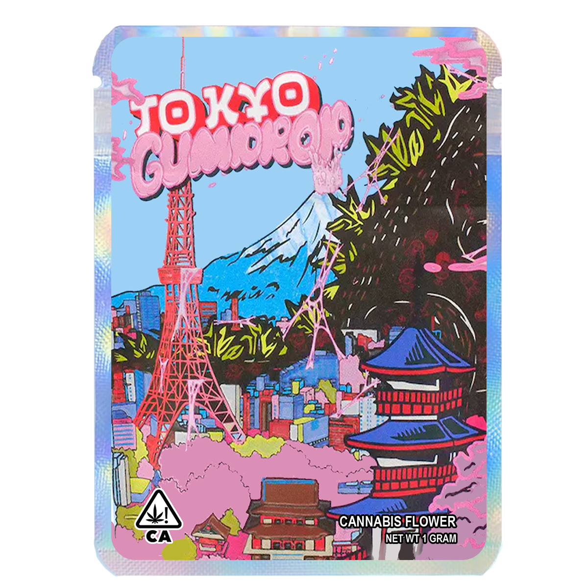 Tokyo Gumdrop 1g Mylar Bags Gooniez