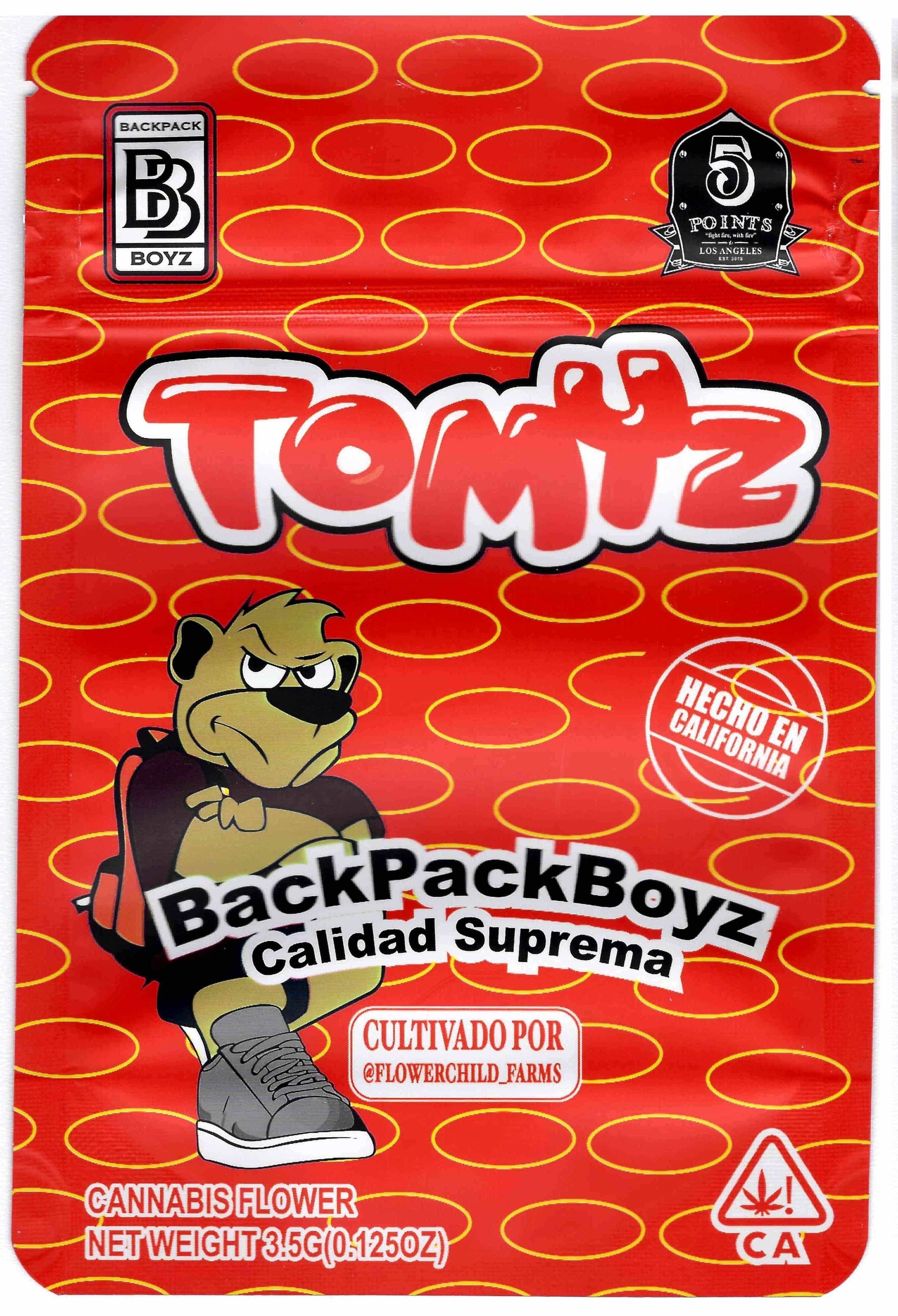 Backpack Boyz Mylar Bags 3.5g - Tomyz