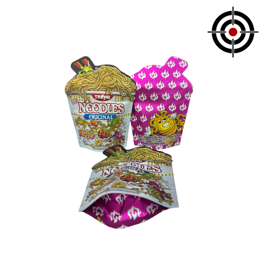 Trippin Noodles Mylar Bags 3.5g 12 Alarm Fire