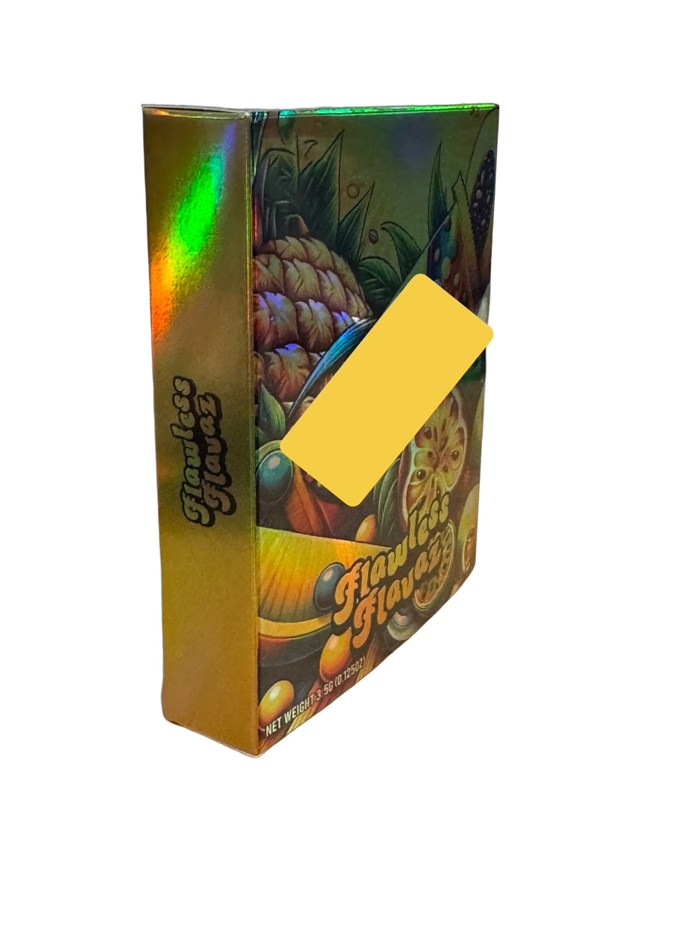 Tropical Zkittlez 3.5g Mylar Bags & Boxes Flawless Flavaz