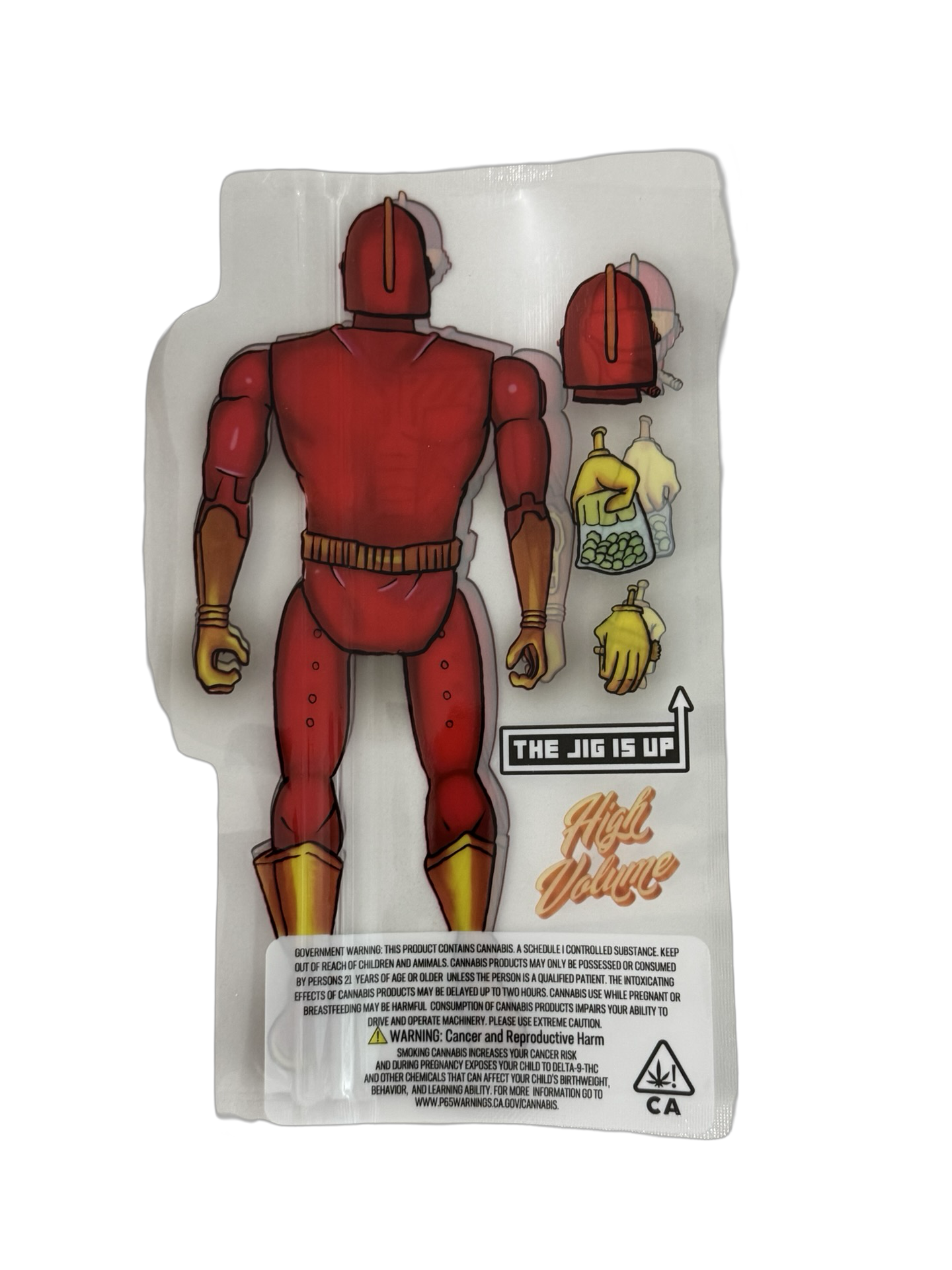 Turbo Man 3.5g Mylar Bags & Boxes High Volume