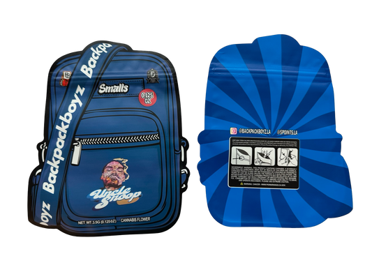 Uncle Snoop Smalls Mylar Bags 3.5g Backpack Boyz