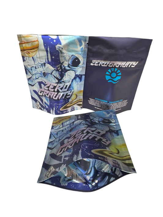 Zero Gravity Mylar Bags 3.5g Shauncron