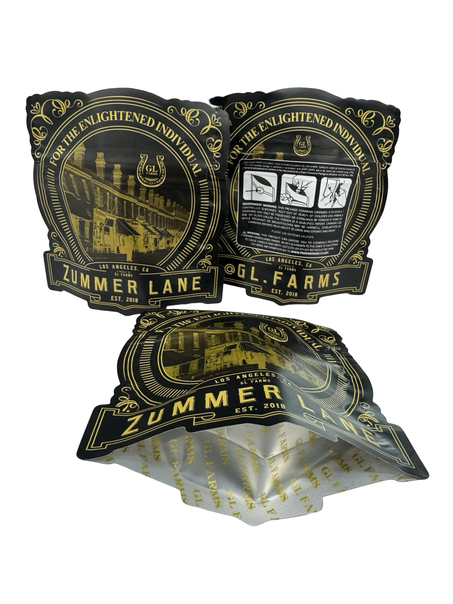 Zummer Lane Mylar Bags 3.5g GL Farms